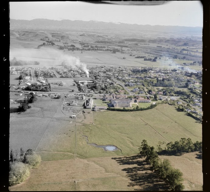 Waipukurau, Central Hawkes Bay District, featuring Waipukurau Hospital