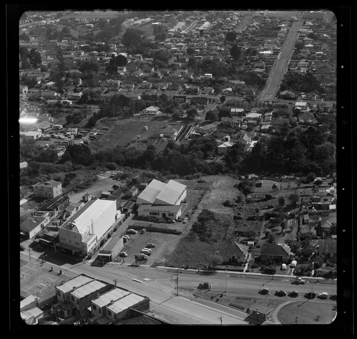Original photograph: Dowd Associates Limited and Delta Theatre, Great North Road, New Lynn, Waitakere City, Auckland