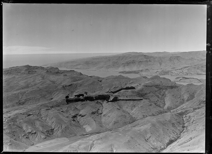Original photograph: Port Hills, Christchurch