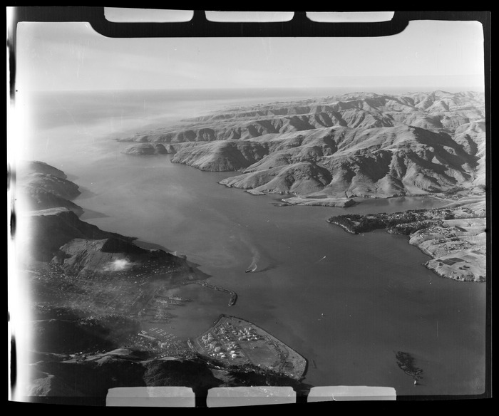 Original photograph: Lyttelton Harbour, Banks Peninsula District, Canterbury Region