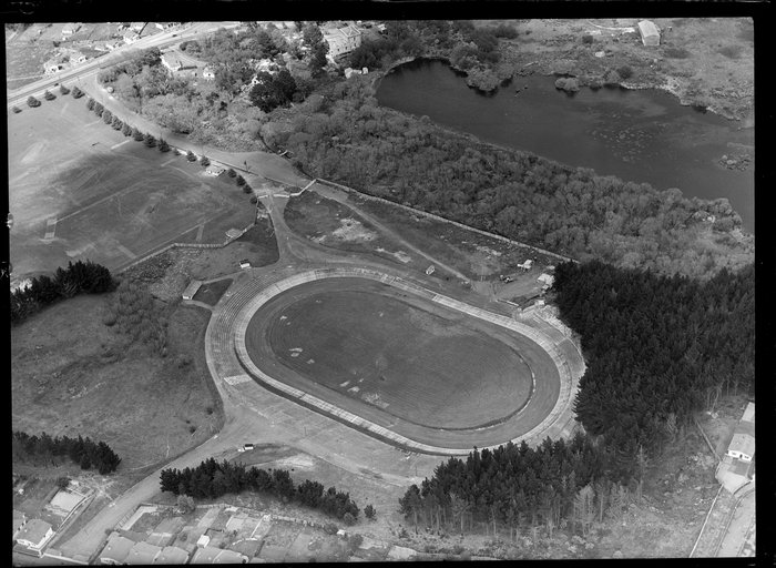 Original photograph: Western Springs Stadium, Auckland