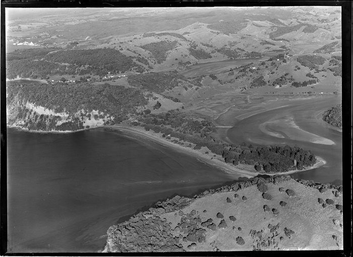 Original photograph: Puhoi River mouth, Rodney District
