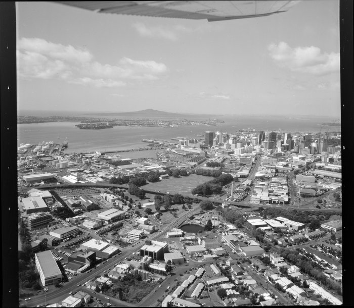 Original photograph: Northern Motorway, Saint Marys Bay, Auckland