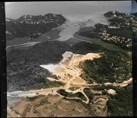Laingholm, Waitakere City, featuring quarry [sandstone? A B Bricks Limited?], and including Laingholm Bay and South Titirangi